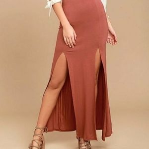 Lulu fitted skirt